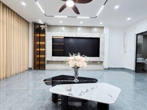 bán nhà thạch bàn 6 tầng thang máy, ô tô vào nhà. dt: 48m, thiết kế hiện đại, 3 ngủ rộng.