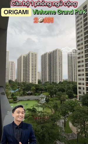 bán cc vinhomes grand park, 2,681 tỷ, 48m2, 1pn, 1wc, đẹp, nhiều tiện ích
