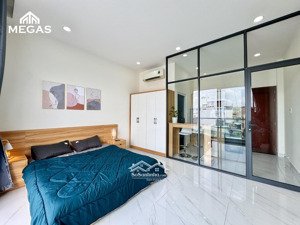 căn hộ 1 phòng ngủ - tách bếp - ban công ngay phan văn trị - đi bộ qua đại học iuh - đại học vlu