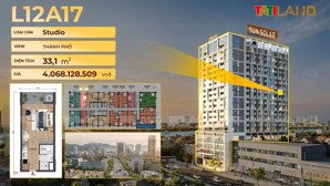 độc quyền căn 1pn studio view thành phố. giá: 4tỷ
