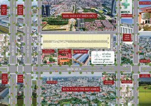 bán đất tại quốc lộ 14, nha bích, chơn thành, bình phước, giá cực chất 360 triệu, 225m2