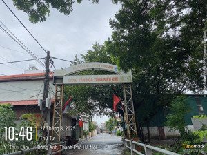 nhà dân mua lâu, giờ cần ra mảnh đất bìa làng 2 mặt tiền thuỵ lâm đường ô tô chạy 2 đầu