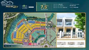Bán NHÀ PHỐ 6mx20m THE SUITE AQUA CITY giá 7 tỷ500 triệu