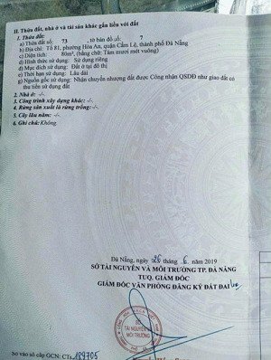 gởi 500 ae 1% 2 chỉ 9999 chính chủ chào bán lô đất sát bến xe kiệt 12 lê thạch- an khê - đà nẵng