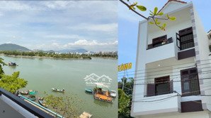 bán nhanh căn nhà 3 tầng view trực diện sông, cạnh công viên cực đẹp dt 75m2, kdc đông đúc, 8 tỷ