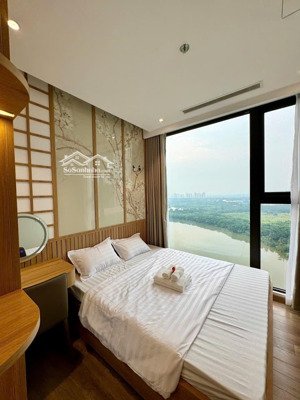 căn hộ 2pn2vs landmark khoáng nóng view hồ thiên nga vip có phòng xông hơi