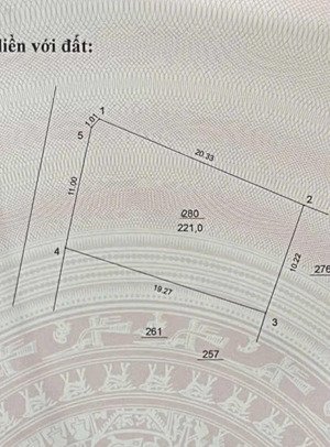 bán đất thụy phương - b từ liêm - 221m2 - mt 12m - lô góc thoáng sáng - oto đỗ tránh - view hồ