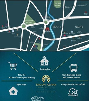 bán căn hộ 2pn, 2wc tại saigon asiana,nguyễn văn luôn giá siêu hời 3,4 tỷ, căn 51m2-91m2