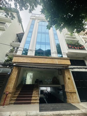 bulding 9tầng mặt phố hoàng văn thái nhà mới đẹp 100m kd đỉnh có hoàn công, pccc sổ đẹp giá:56,9 ty