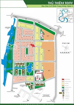 bán đất kdc đông thủ thiêm, quận 2. giá 34 tỷ (214m2, ngang 11m, lô góc, đường 16m). lh: 