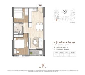 Căn hộ HT Pearl sổ sẵn, cuối Phạm Văn Đồng, giá chỉ tử 38tr/mm2