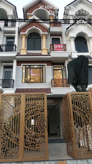 cho thuê nhà ơ , shophouse, văn phòng ...tại đường dt 743 dĩ an bình dương