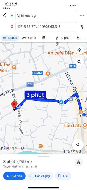 bán đất thổ cư tại phú lộc tây 3, diên khánh, giá chỉ còn 1,45 tỷ - diện tích 93,4m2