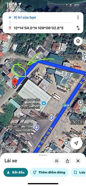 bán đất diên toàn, diên khánh giá tốt 1,75 tỷ!