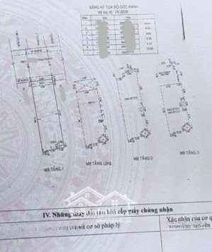 79m2 hxt 8m thông lê thúc hoạch, 4 tầng btct