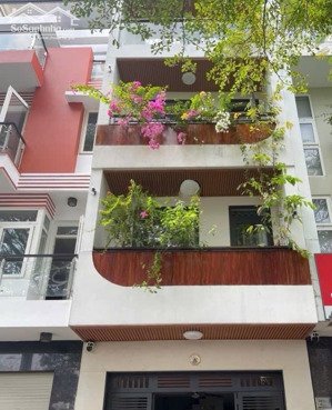 bán nhà phú nhuận mt đường hoa 4 tầng sân thượng khuvip phan xích long