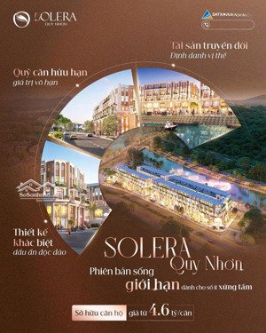 boom tấn chỉ còn 4 cơ hội cuối của dự án solera quy nhơn