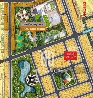 chính chủ bán lô đất biệt thự mặt tiền ngang 10m đối diện quỹ đất trung tâm thương mại