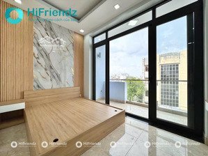 cho thuê 1pn tách bếp, ban công siêu rộng - mới 100% - ngay chợ bà chiểu - ko giới hạn người ở