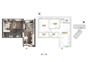 bán căn hộ 62m2, 5,9 tỷ, tháp đôi kepler land, mỗ lao, hà đông, hà nội, uy tín