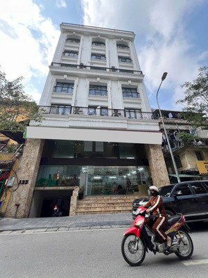 toà văn phòng - mặt phố vũ tông phan - lô góc 3 thoáng - 9 nổi 1 hầm - 2 thang máy - 310m2 - 140 tỷ