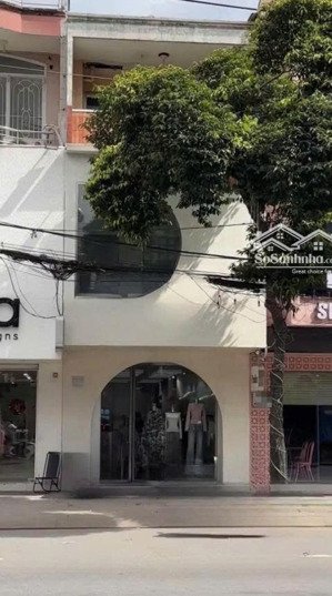 cho thuê nhà mặt tiền đường nguyễn gia trí , phường 25, quận bình thạnh diện tích 84m2 trệt 2 lầu