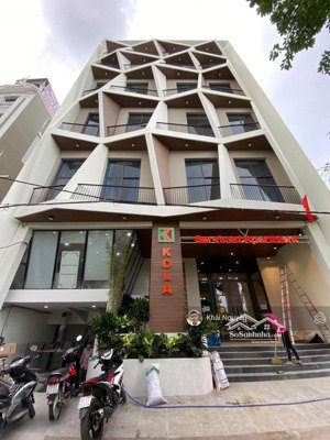 siêu dòng tiền - hợp đồng thuê 350tr/tháng, tòa chdv 74 phòng hutech (13x20m) - 7 tầng - giá 45 tỷ