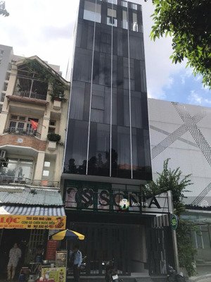 tòa nhà văn phòng ! hầm 6 tầng ,dt: 5x20m , mặt tiền cộng hòa p.12 q.tân bình , giá chỉ 32 tỷ