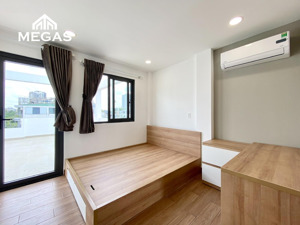 căn hộ cao cấp new 100% - đầy đủ nội thất - 1 phòng ngủ, 2 ban công siêu thoáng