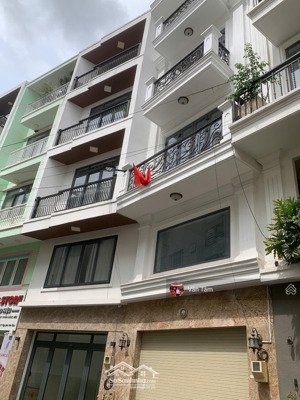 khu vip đường nguyễn văn đậu! bán nhà 5 tầng btct, hẻm nhựa sạch sẽ, khu dân trí cao tầng