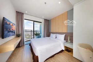bán căn hộ studio dqua - nha trang. căn 1 phòng ngủ view biển full nội thất, tự cho thuê