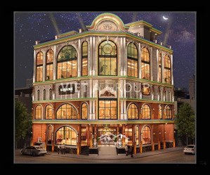 cho thuê nhà lô góc nhận diện mặt phố trần văn lai - 230m² x 4 tầng. nhận diện đỉnh nhất khu.