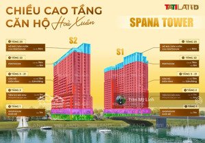 căn hộ view sông - spana tower hoà xuân của cđt sun group. lh 