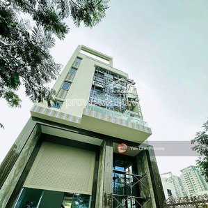 bán tòa nhà 2 mặt tiền view sông, bình trưng tây, q2, 10x24m, 7 tấm, đường 30m