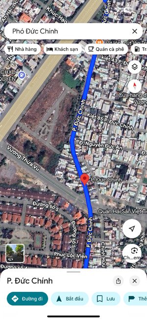 bán đất đẹp đường phó đức chính tặng kèm nhà 2 tầng - dt 100m2 !