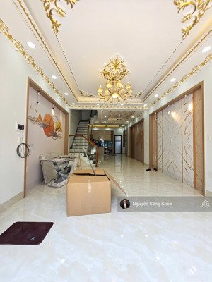 bán nhà đúc 4 tấm full nội thất, hoàn công, 4 phòng ngủ, gần làng đại học 1km, p.bình an, tp.dĩ an