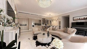 chuyển công tác bán căn 122m2, 3pn, full nội thất, giá tốt 7,7 tỷ, bc đông nam, tsq mỗ lao, hà đông