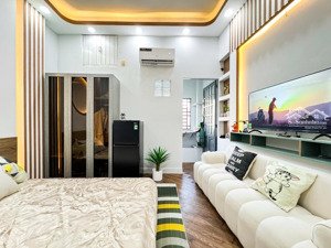 cho thuê trọ 1 phòng ngủ tách bếp, có cửa sổ, nội thất cao cấp ở được 2-3 người thoải mái