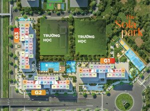căn góc siêu hiếm 3n-76m2- toà g3- sola park - giá chỉ 5,8 tỷ- tầng đẹp- tttđ 5%- view metro