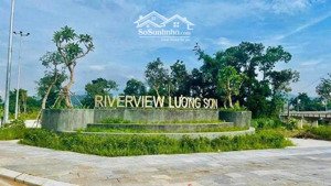 cần bán 275.8m2 đất. tại dự án riverview. xã lương sơn - hoà bình - phú thọ. view sông bùi