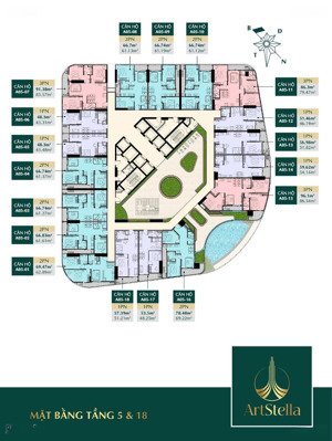 giỏ hàng giai đoạn 1 art stella - căn hộ liền kề metro số 1, thanh toán chỉ từ 9tr9/tháng