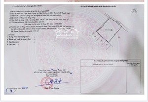 2 lô liền kề diện tích 5206m2 (có 400m2 đất ở.
tại cẩm tú - cẩm thuỷ chỉ nhỉnh 3 tỷ