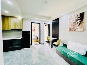 toà chdv - ccmn - 75m2 - 7 tầng thang máy - dòng tiền lên tới 75tr/tháng - 10 căn hộ 1n1k - full đồ