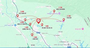 bán lô đất thổ cư giá rẻ tại thạch thành, thanh hóa. gần hồ sinh thái. 150m2. hơn 200 triệu.