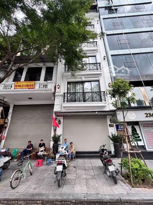 cho thuê mặt bằng kinh doanh phố nguyễn chánh, diện tích 120m2x4 tầng, mặt tiền 6,5m thoáng mát