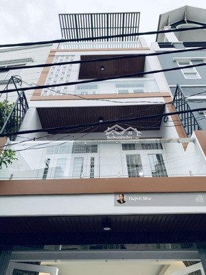 bán nhà bình thạnh hẻm xe hơi đường vũ tùng quay đầu gần chợ bà chiểu, 4 tầng 4x10.5m, giá 8.85 tỷ