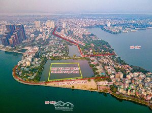 bán biệt thự đặng thai mai, tây hồ. 300m2, mặt tiền 11m. giá nhỉnh 200tr/m2. sát phố, gara ô tô 2c