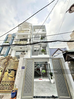 nhà phố 4m x 19m. đúc 3 lầu 1/ ngắn hẻm xe hơi đường thới an 16