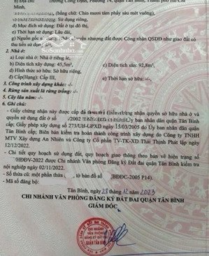 99m2 trương công định, 3 tầng btct, 3pn sân thượng nhỉnh 9 tỷ