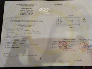 bán đất tại nhà số 8 trại dưới, 200m2, 2,6 tỷ, chương mỹ, hà nội